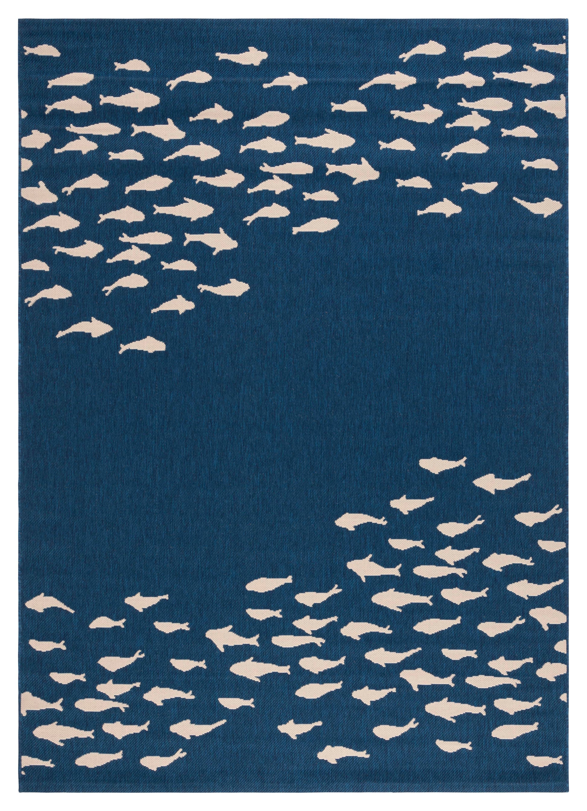 Safavieh Courtyard Cy6077-25821 Navy/Beige Area Rug