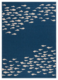 Safavieh Courtyard Cy6077-25821 Navy/Beige Area Rug