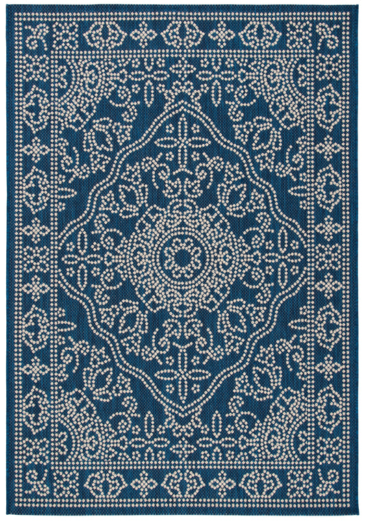 Safavieh Courtyard Cy6344-25821 Navy/Beige Area Rug