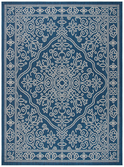 Safavieh Courtyard Cy6344-25821 Navy/Beige Area Rug