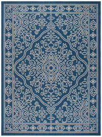 Safavieh Courtyard Cy6344-25821 Navy/Beige Area Rug