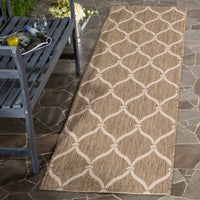 Safavieh Courtyard Cy6654-232 Brown/Beige Area Rug