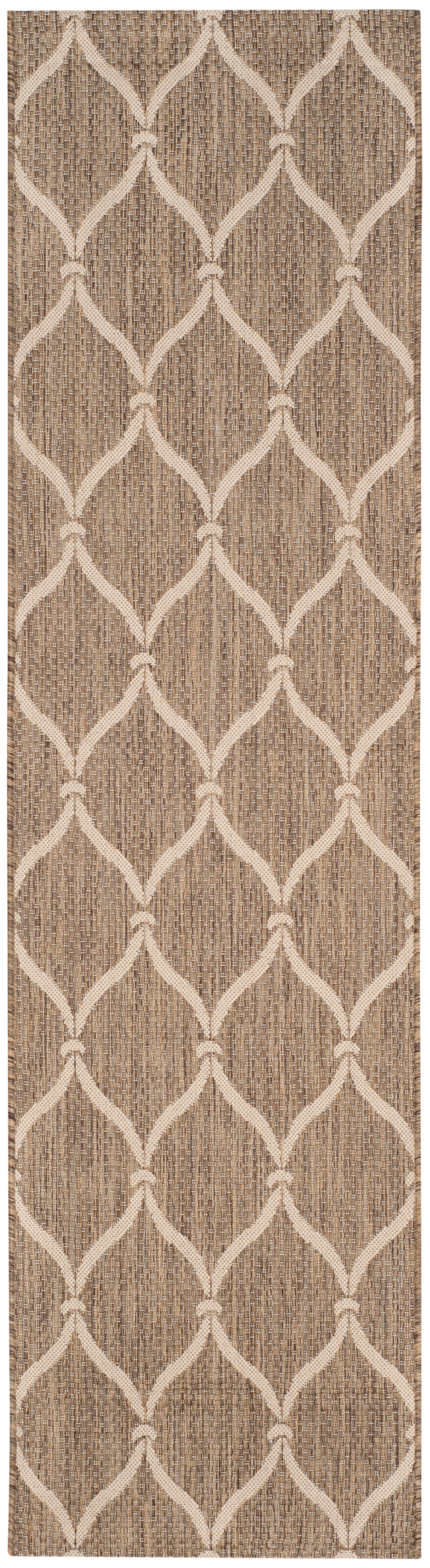 Safavieh Courtyard Cy6654-232 Brown/Beige Area Rug