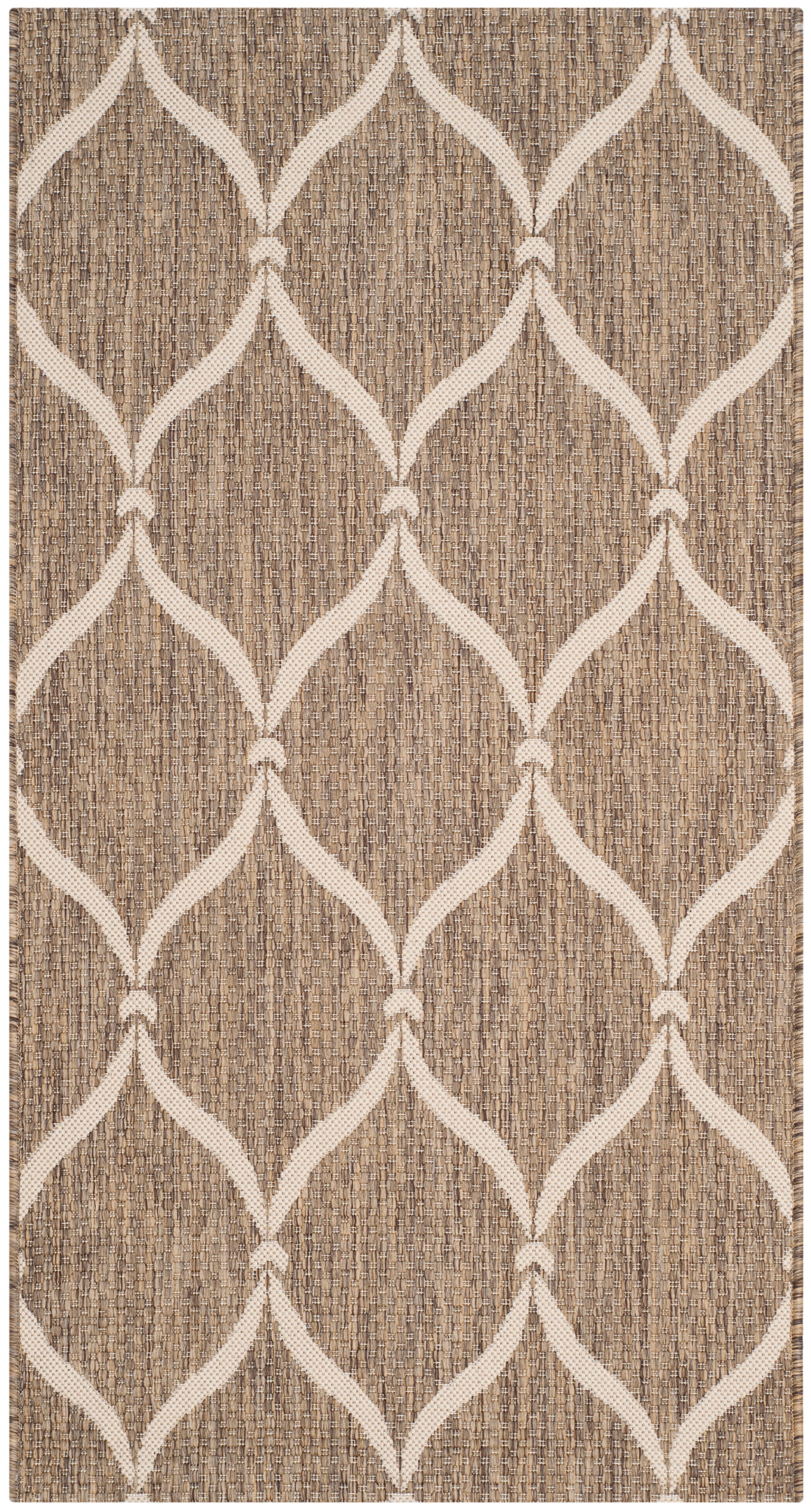 Safavieh Courtyard Cy6654-232 Brown/Beige Area Rug