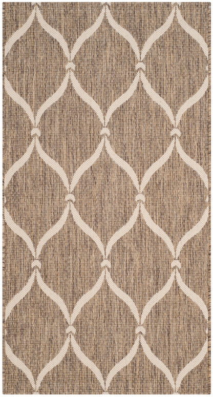 Safavieh Courtyard Cy6654-232 Brown/Beige Area Rug