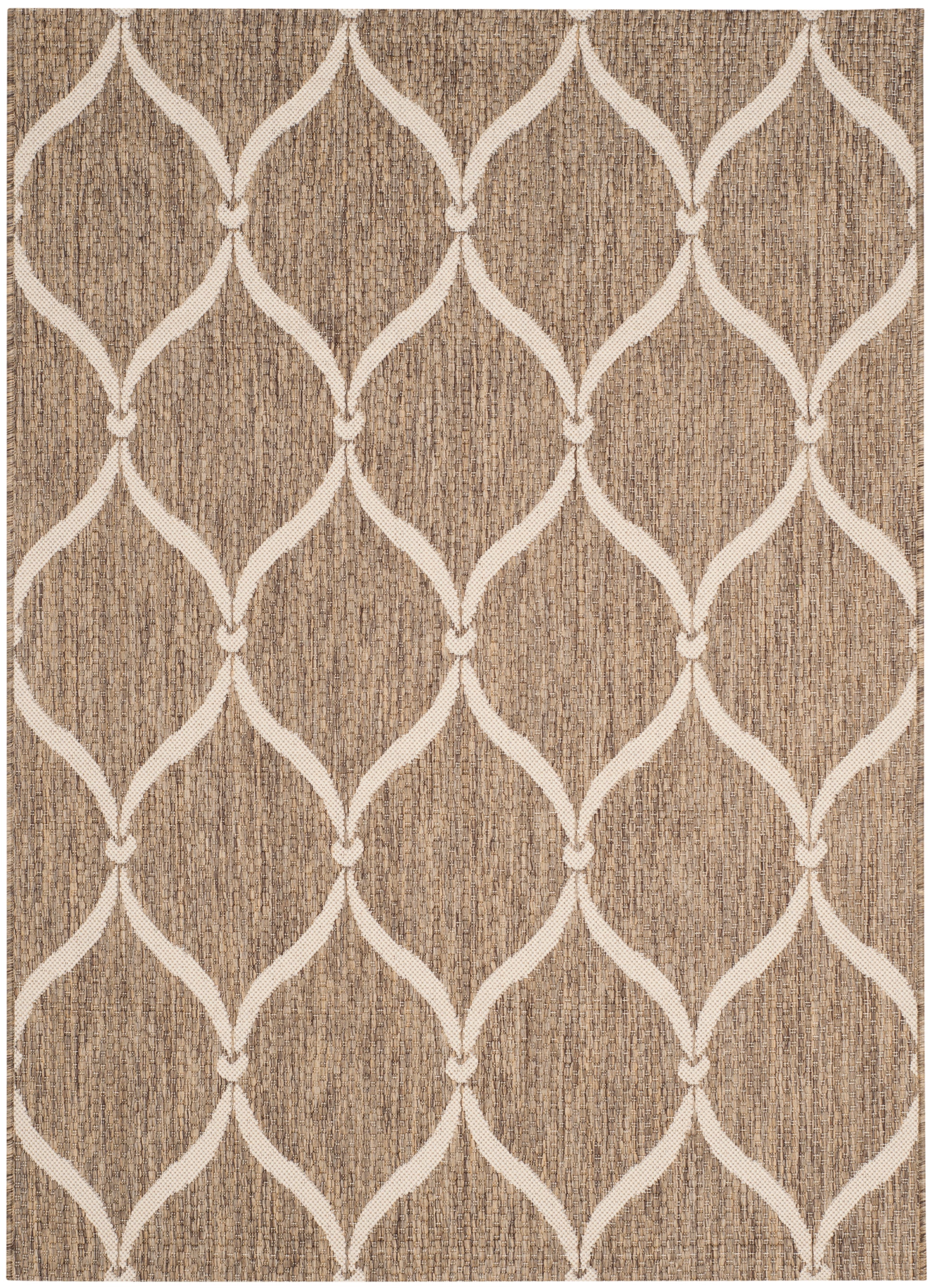 Safavieh Courtyard Cy6654-232 Brown/Beige Area Rug