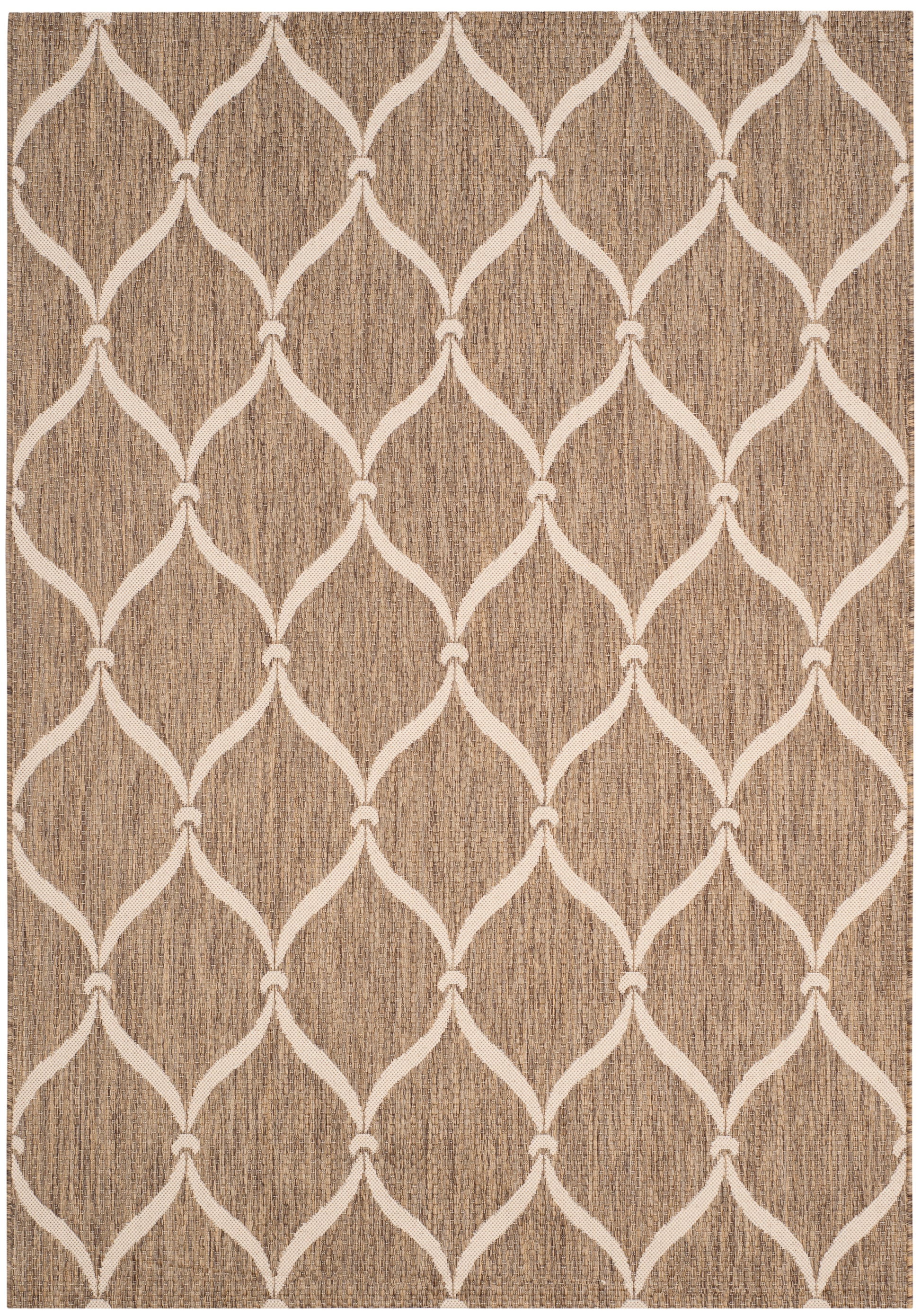 Safavieh Courtyard Cy6654-232 Brown/Beige Area Rug