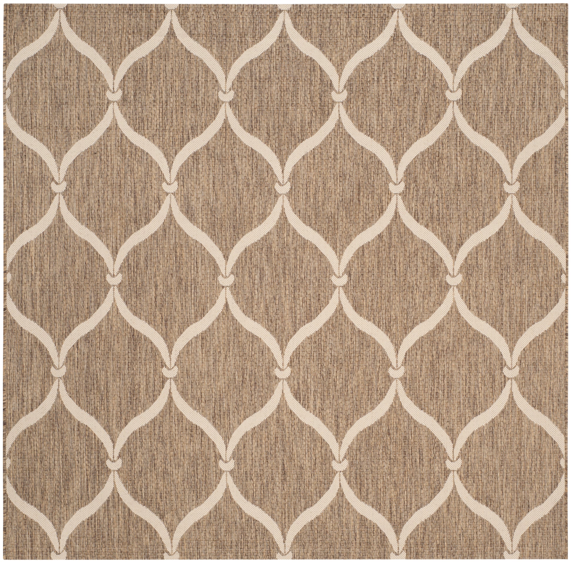 Safavieh Courtyard Cy6654-232 Brown/Beige Area Rug