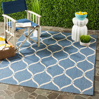 Safavieh Courtyard Cy6654-233 Blue/Beige Area Rug