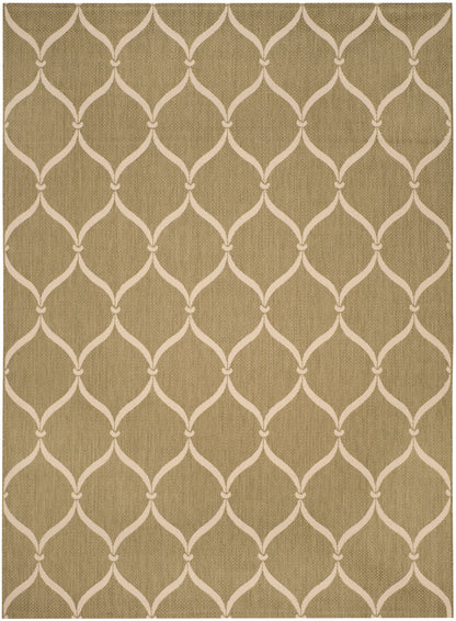 Safavieh Courtyard Cy6654-234 Green/Beige Area Rug