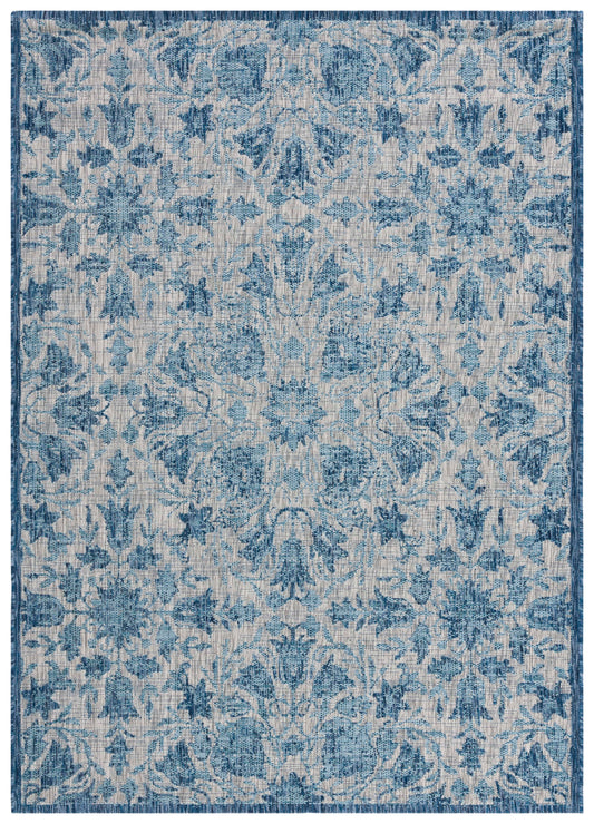 Safavieh Courtyard Cy8036-36812 Grey/Navy Area Rug