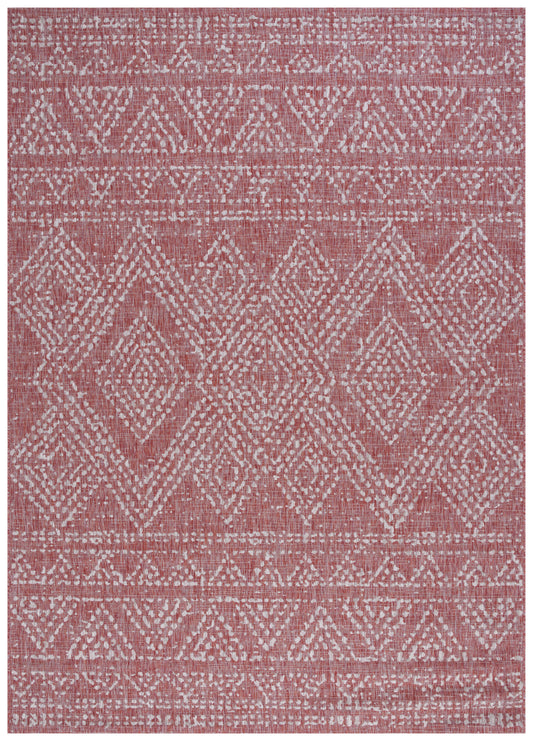 Safavieh Courtyard Cy8079-36521 Red/Beige Area Rug