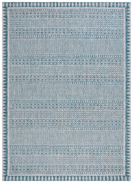 Safavieh Courtyard Cy8081-37221 Blue/Grey Area Rug