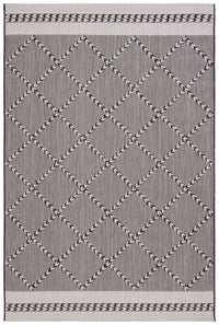 Safavieh Courtyard Cy8234-537 Black/Ivory Area Rug