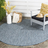 Safavieh Courtyard Cy8521-36821 Navy / Grey Rugs