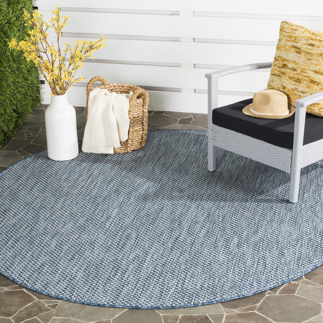 Safavieh Courtyard Cy8521-36821 Navy / Grey Rugs