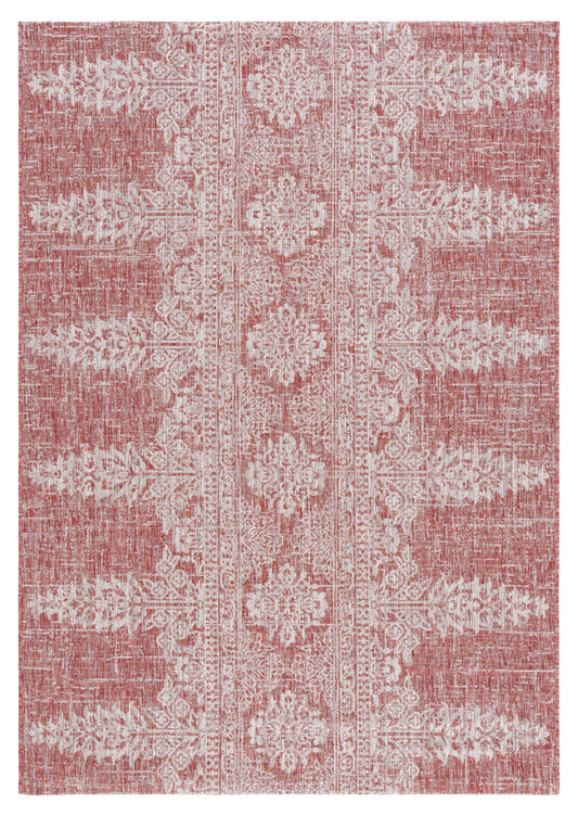 Safavieh Courtyard Cy8796-36521 Rust/Grey Area Rug