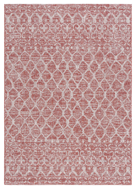 Safavieh Courtyard Cy8798-36521 Rust/Grey Area Rug