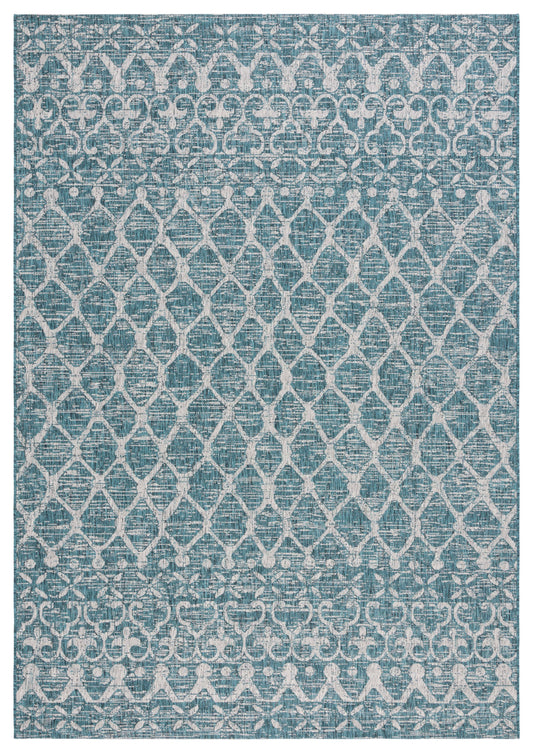 Safavieh Courtyard Cy8798-37221 Teal/Grey Area Rug