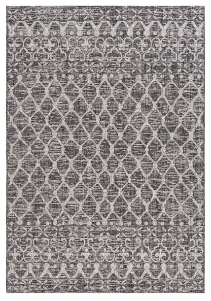 Safavieh Courtyard Cy8798-37621 Black/Grey Area Rug