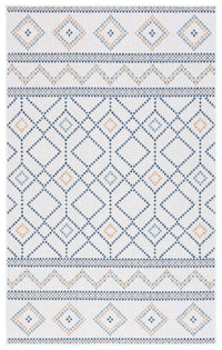 Safavieh Courtyard Cy9681-53455 Ivory/Navy Yellow Area Rug