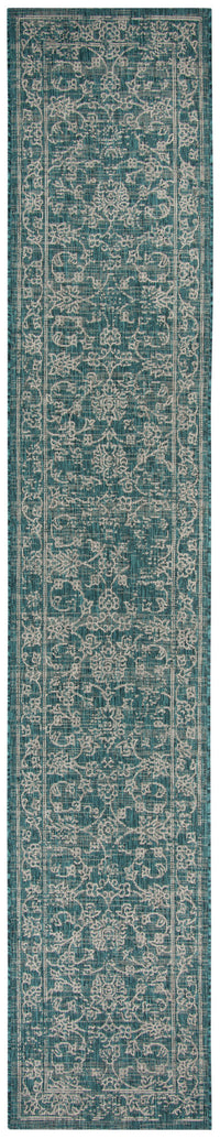 Safavieh Courtyard Cyb8680-37221 Turquoise Area Rug