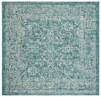 Safavieh Courtyard Cyb8680-37221 Turquoise Area Rug