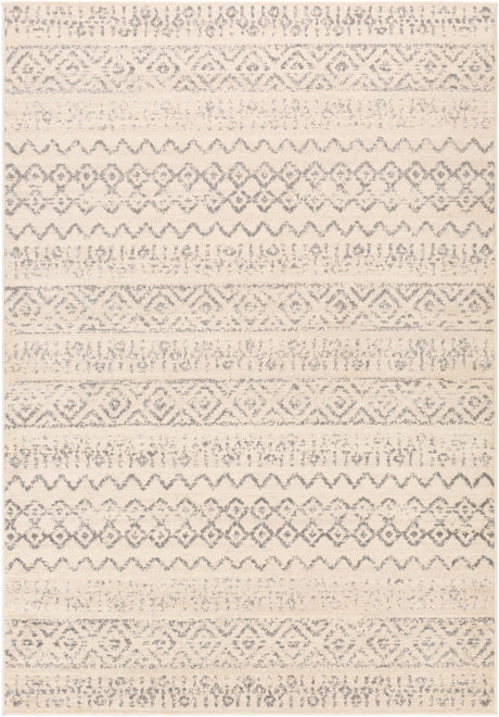 Surya City Light Cyl-2309 Charcoal, Wheat, Cream, Light Gray Rugs.