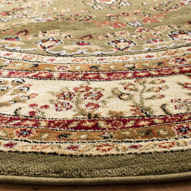 Safavieh Lyndhurst 5'-3" x 5'-3" Rug in Sage / Ivory