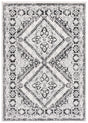Safavieh Tulum 4'-0" x 6'-0" Rug in Ivory / Black