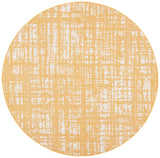 Safavieh Courtyard 6'-7" x 6'-7" Rug in Gold / Ivory