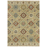 Oriental Weavers Sphinx Francesca Fr05D Beige/ Multi Rug - main flat
