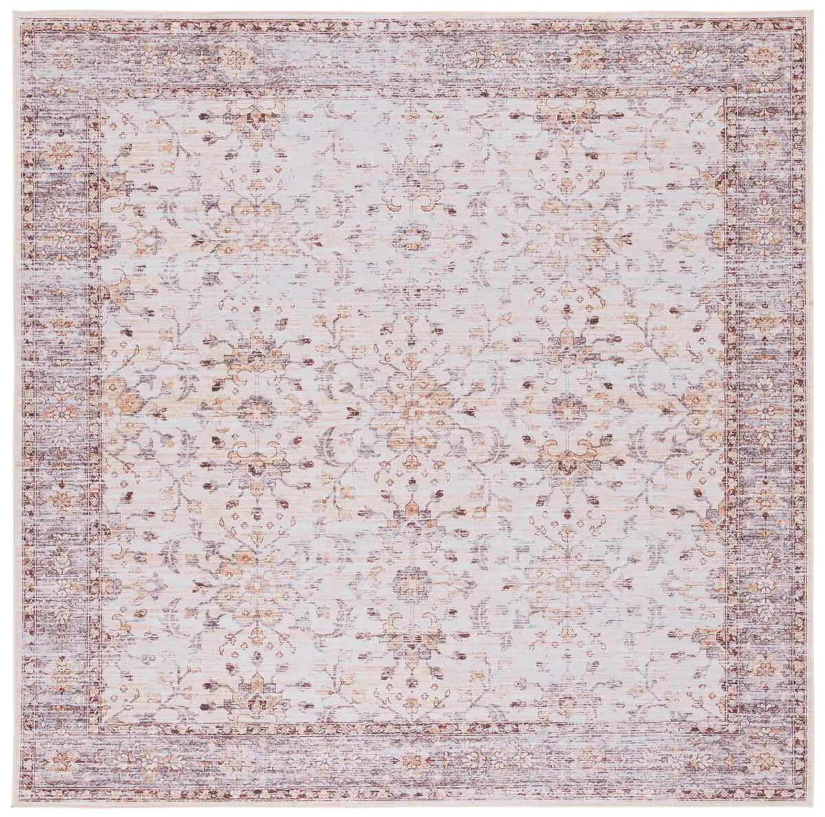Safavieh Tucson 6'-0" x 6'-0" Rug in Beige / Gold