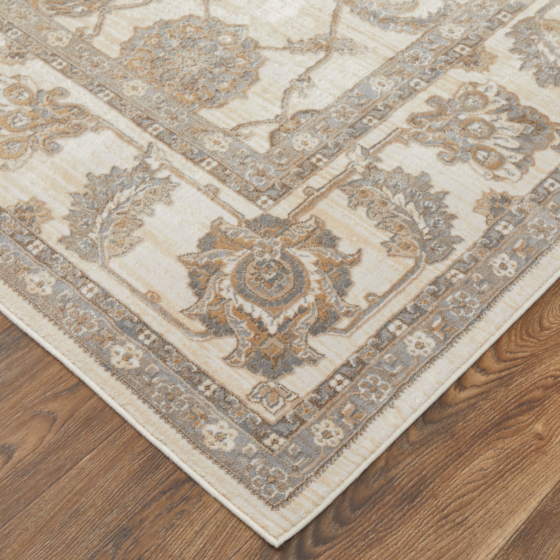 Feizy Celene Cel39Kzf Tan/Ivory/Brown Area Rug