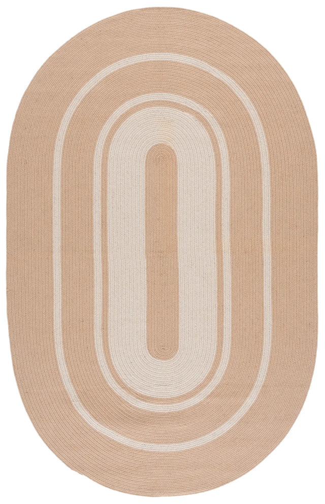 Safavieh Braided 800 5'-0" x 8'-0" Rug in Natural / Ivory