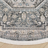 Safavieh Artifact 4'-0" x 4'-0" Rug in Grey / Black