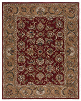Safavieh Classic 9'-6" x 13'-6" Rug in Rust / Camel
