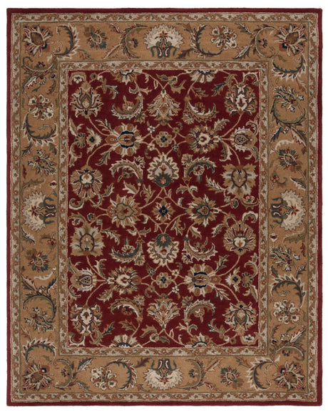 Safavieh Classic 9'-6" x 13'-6" Rug in Rust / Camel