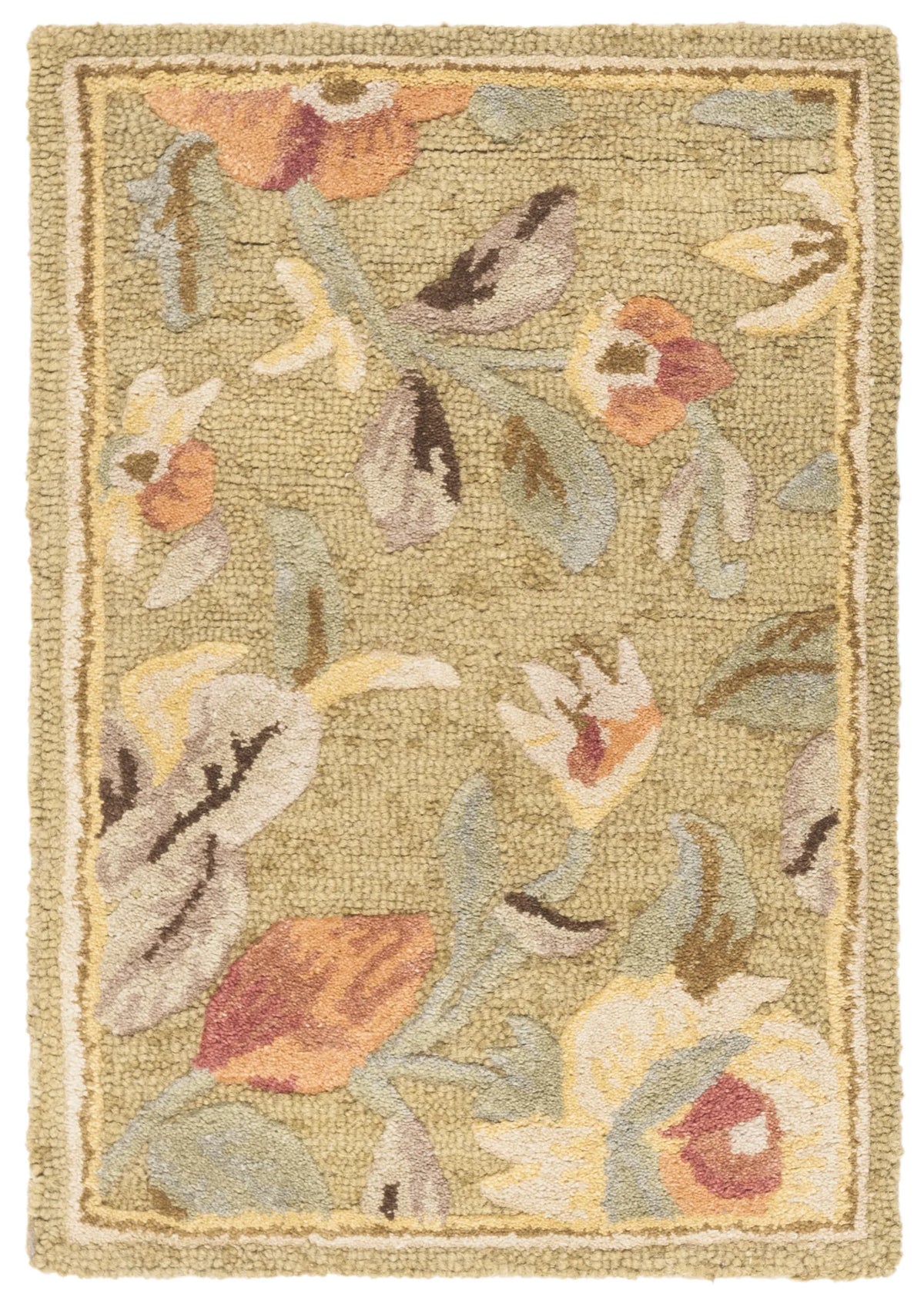 Safavieh Blossom 2'-0" x 3'-0" Rug in Green / Multi