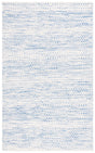 Safavieh Kilim 4'-0" x 6'-0" Rug in Ivory / Blue