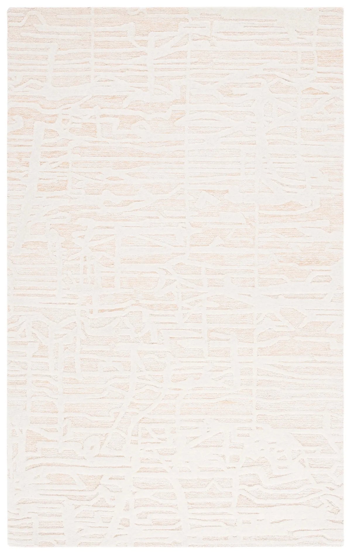 Safavieh Ebony 4'-0" x 6'-0" Rug in Gold / Ivory