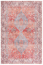 Safavieh Vintage Serapi 600 5'-1" x 7'-6" Rug in Red / Blue
