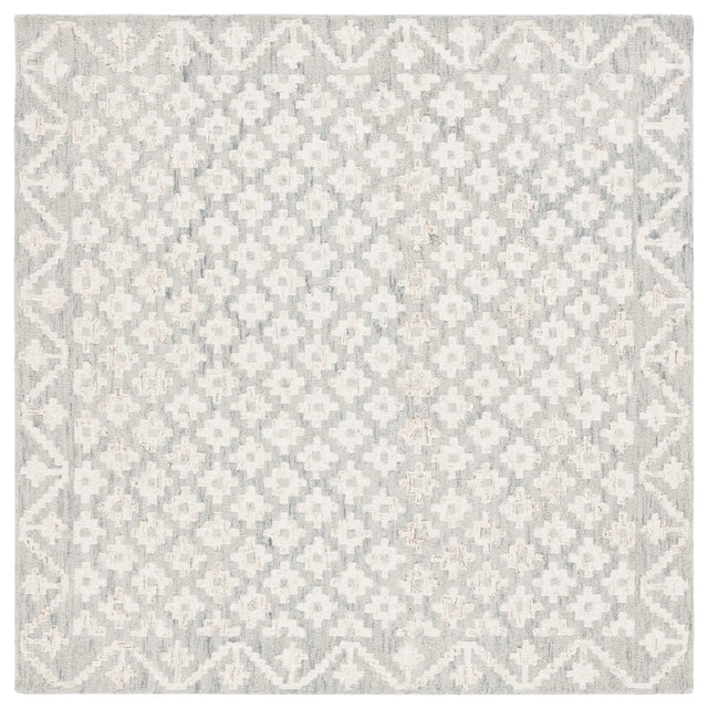 Safavieh Metro 6'-0" x 6'-0" Rug in Ivory / Light Blue