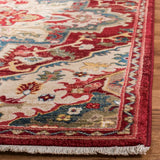 Safavieh Kashan 5'-1" x 7'-5" Rug in Red / Beige