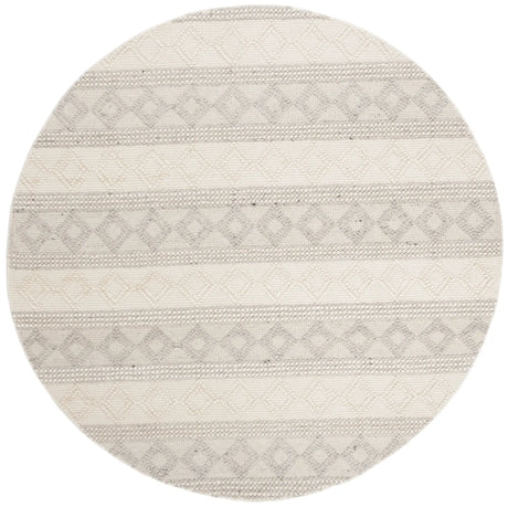 Safavieh Natura 6'-0" x 6'-0" Rug in Grey / Ivory