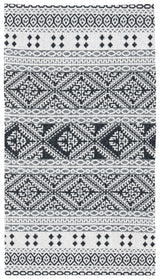 Safavieh Augustine 2'-10" x 5'-0" Rug in Black / Cream