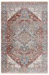 Safavieh Vintage Persian 4'-0" x 6'-0" Rug in Rust / Navy