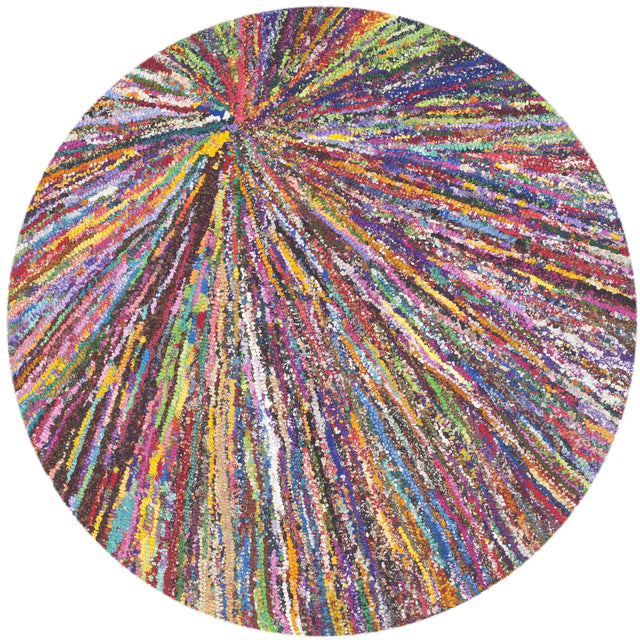 Safavieh Nantucket 4'-0" x 4'-0" Rug in Multi