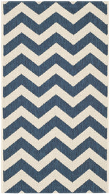 Safavieh Courtyard 2'-0" x 3'-7" Rug in Navy / Beige