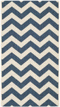 Safavieh Courtyard 2'-0" x 3'-7" Rug in Navy / Beige